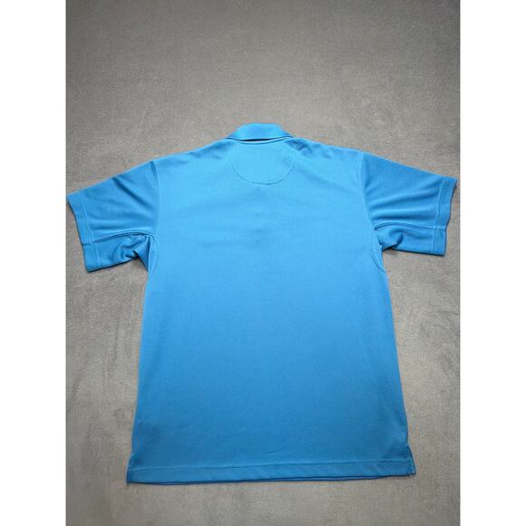 Columbia Omni Shade Polo Shirt Blue Mens Med - Picture 9 of 9